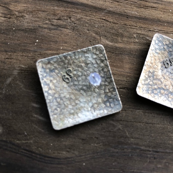 Vintage pierced earrings - Picture 6 of 8